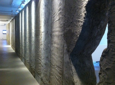 View of 'Whole in the Wall' exhibition at Ayyam Gallery, London. Image courtesy Kelise Franclemont.