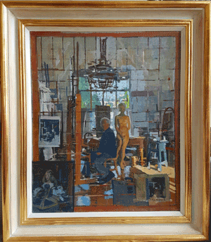 Work by Ken Howard. Image courtesy the artist.